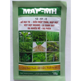 Phân Mono Amoni Phosphat cao cấp - MAP-MH - 50g
