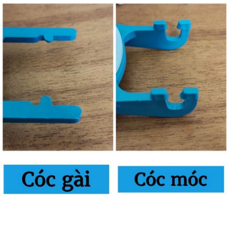 Cóc két nước bồn cầu / cóc bệt thay thế cho bồn cầu có 2 loại gài và móc