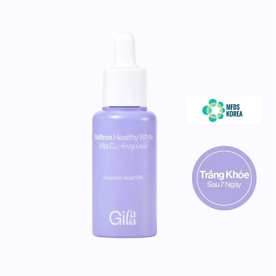 (Mẫu mới) Tinh chất dưỡng trắng Gilaa Saffron Tone up Repair Serum - 30ml