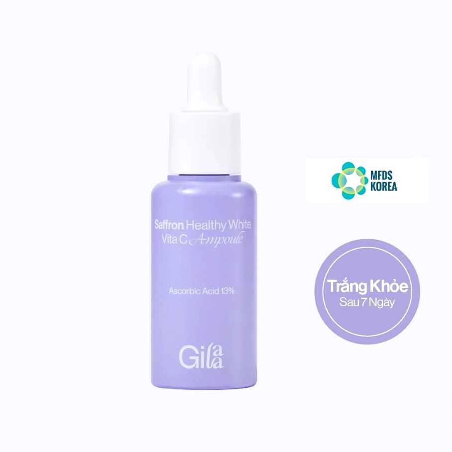 Tinh chất dưỡng trắng Gilaa Saffron Tone up Repair Serum - 30ml