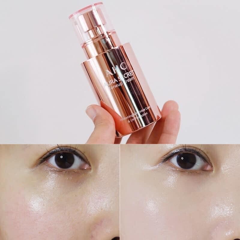 Kem Dưỡng Trắng Hồng Da AHC/ Kem Dưỡng Nâng Tông Da AHC Aura secret toneup cream