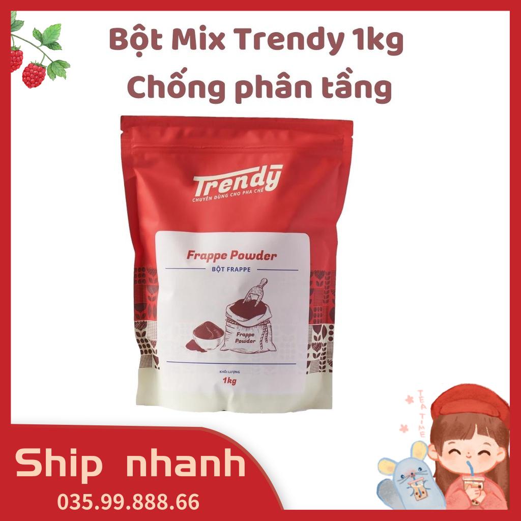 Bột Mix chống tách lớp phân tầng Frappe gói 1kg hãng Trendy
