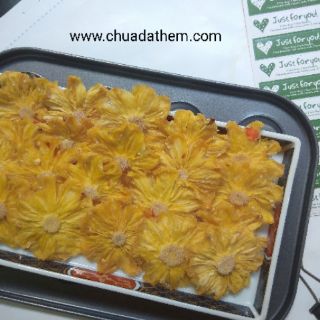 Thơm sấy dẻo muối ớt hoặc mộc (220g)