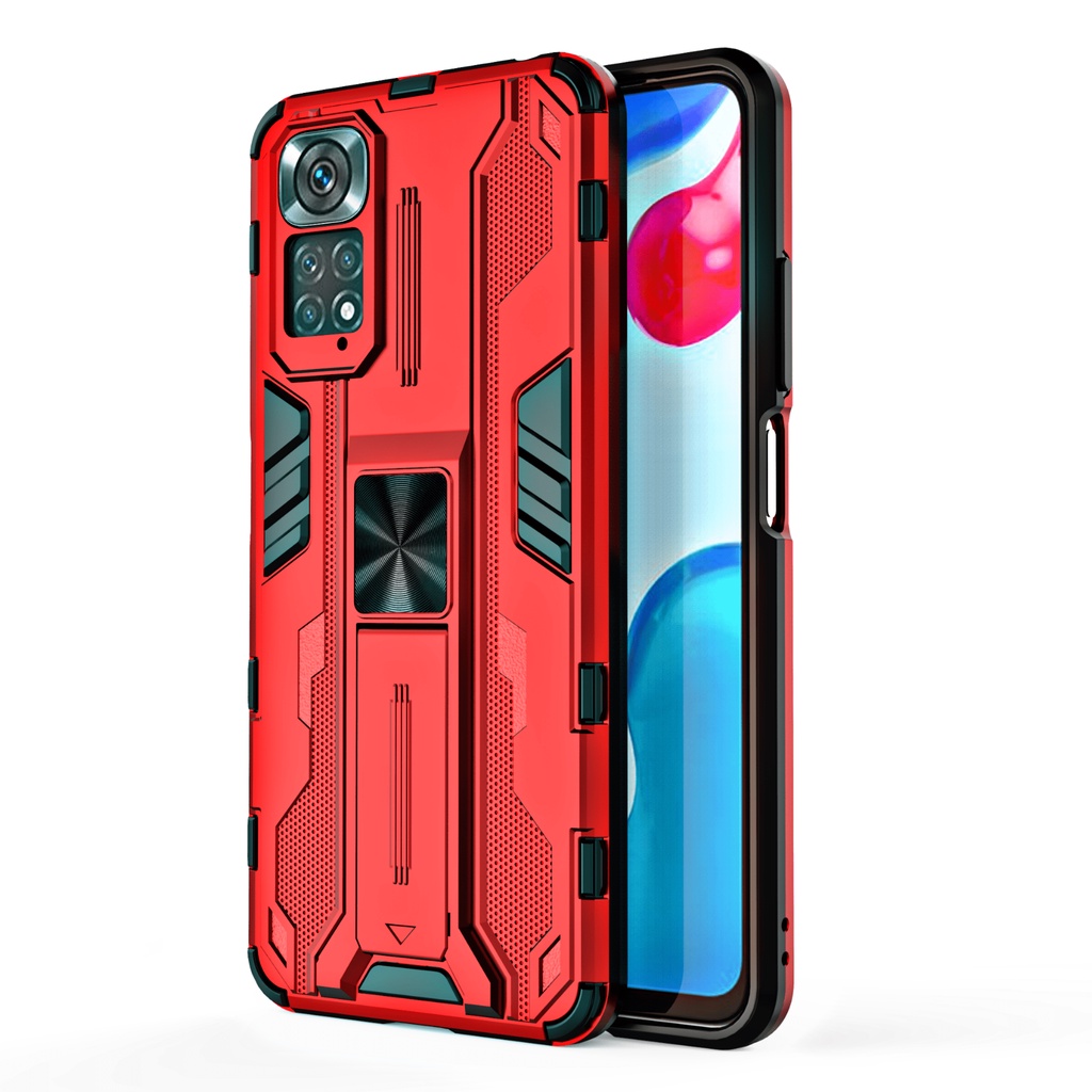 Ốp lưng Redmi Note 11 / 11s 4G / Note 11 Pro / Note 12 Iron Man Ver 3 chống sốc giá đỡ xem phim bảo vệ toàn diện