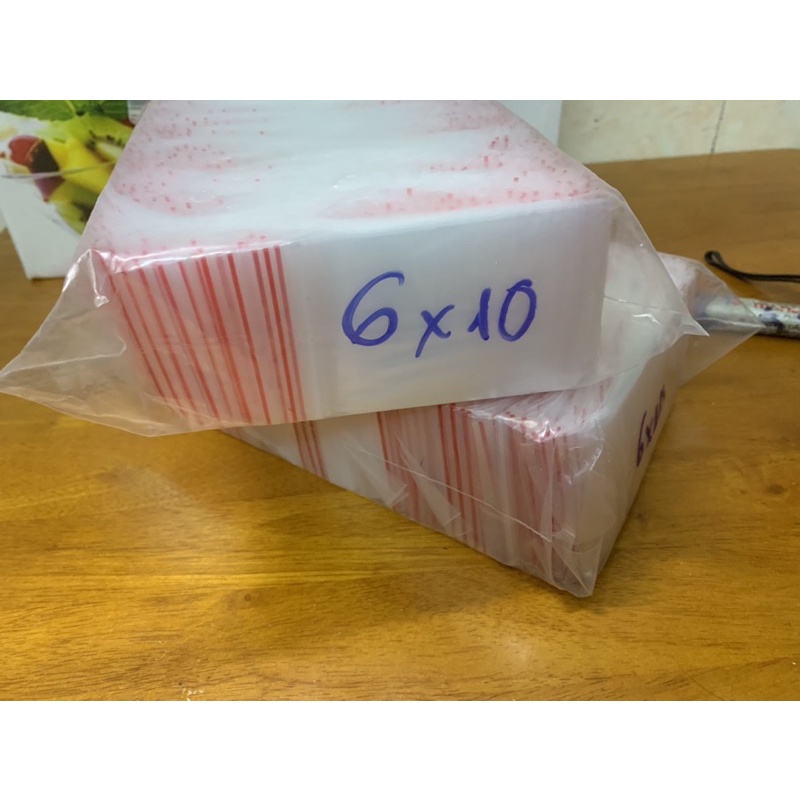 [Q11] 1Kg Túi Zip Chỉ Đỏ Đủ Size Từ 5x8cm-35x46cm