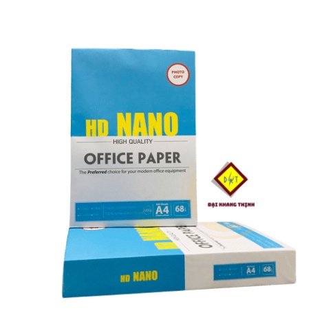 Giấy A4 Nano 68gsm giấy in Photo A4 giá rẻ