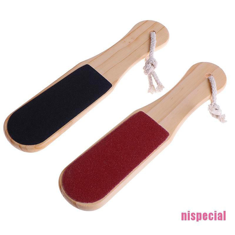 (Hàng Mới Về) Gót Chân Tẩy Tế Bào Chết Bằng Gỗ Thuận Tiện