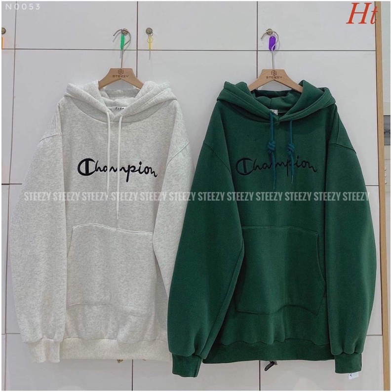 Áo hoodie Champi 2 chất H2A978