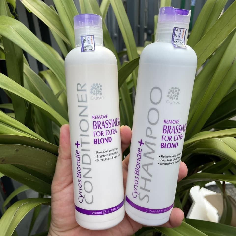 DẦU GỘI KHỬ VÀNG CHO TÓC TẨY SILVER SHAMPOO TPLUS,CYNOS