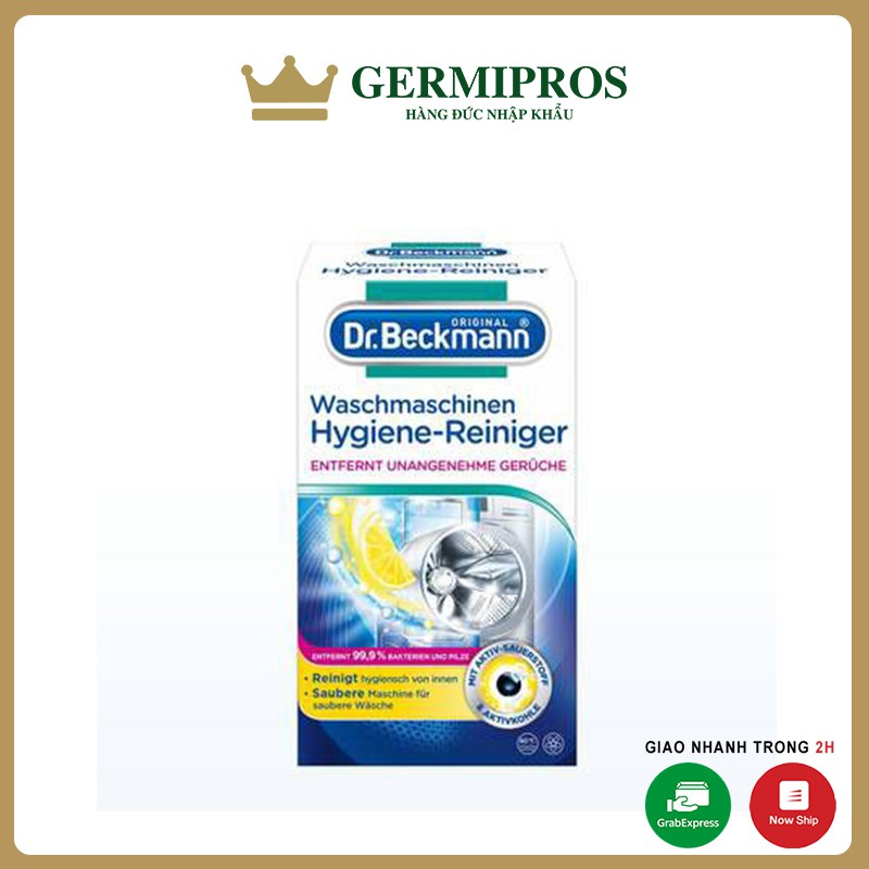 Bột Tẩy Rửa Máy Giặt Dr. Beckmann Waschmaschinenreiniger Hygiene (250 g)