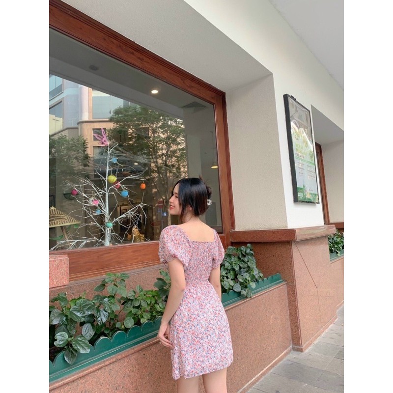 ĐẦM HOA NHÍ NHÚN NGỰC BO EO | BigBuy360 - bigbuy360.vn