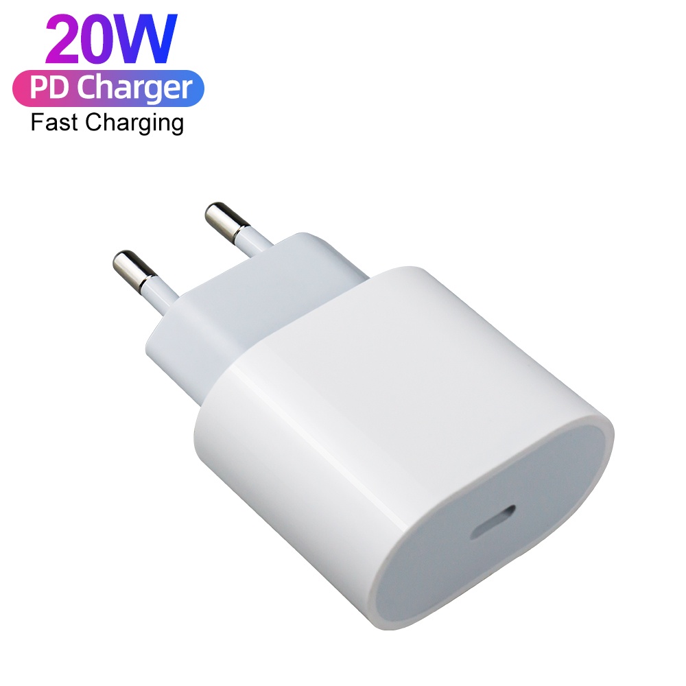 Bộ sạc nhanh PD 20W IPhone 12/ 12 Pro Max, 11/11 Pro max, X/ XS Max, / 8/ 8 Plus - Sản Phẩm Chính Hãng