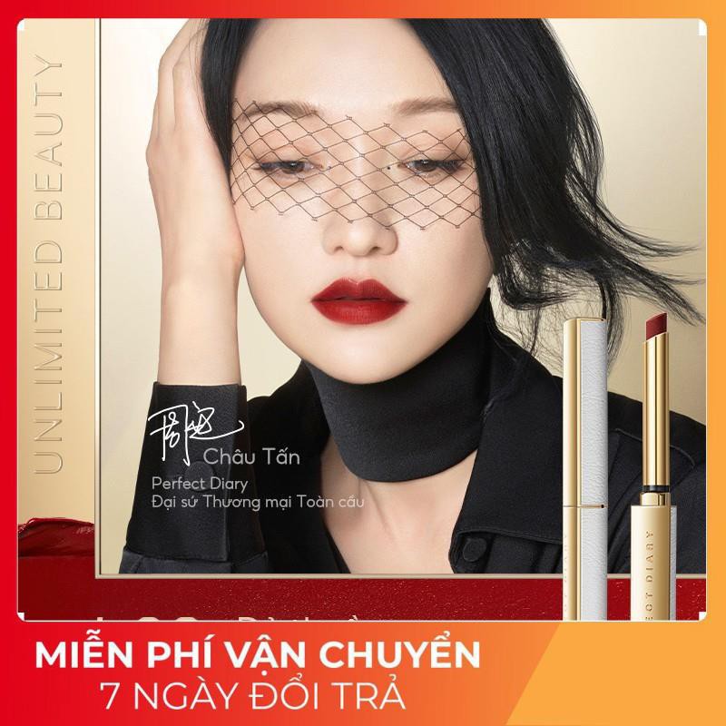 Son Lì Perfect Diary Tông Nhung Lì Đậm Bộ Sưu Tập Mùa Đông Với Thỏi Nhỏ 8 Màu | BigBuy360 - bigbuy360.vn
