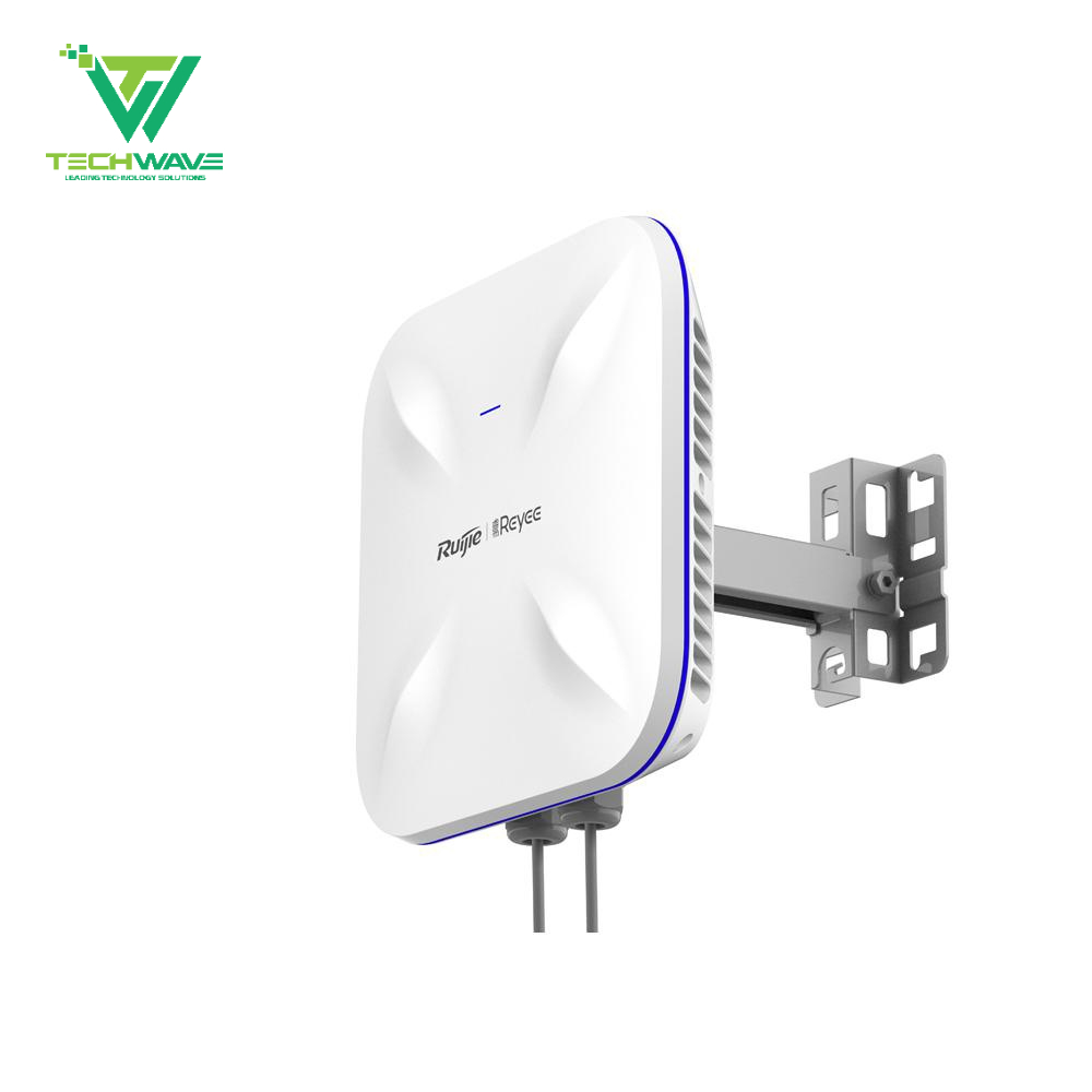 Thiết bị phát wifi ngoài trời RUIJIE RG-RAP6260 Wi-Fi 6 2 băng tần vùng phủ sóng lên tới 100m truy cập đồng thời 100+