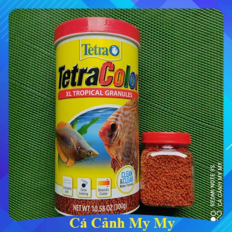 [Bán Lẻ] 50g Cám tetra color tropical giúp cá lên màu tốt hơn