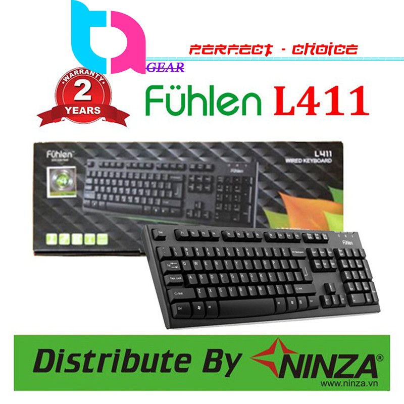 COMBO Bộ Bàn Phím Chuột Có Dây Fuhlen L102 + L411 Chính Hãng [KM Bàn Di Chuột] | BigBuy360 - bigbuy360.vn