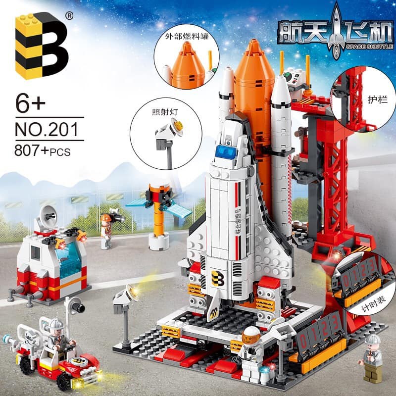 Bộ Đồ Chơi Lego Lắp Ráp Tàu Vũ Trụ 807pcs