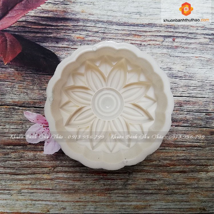 Khuôn rau câu trung thu hoa hướng dương RT32
