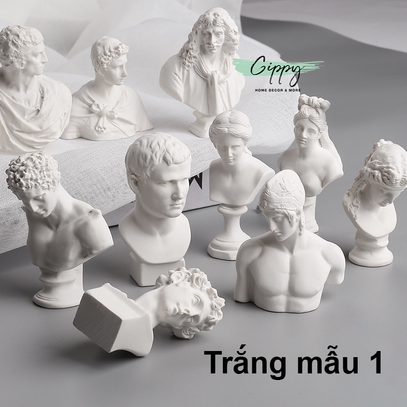 Tượng nhỏ phong cách châu Âu, chụp mỹ phẩm, đồ trang sức - Gippy Decor