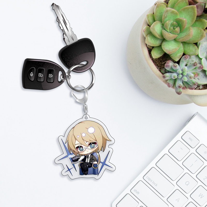 Móc Khóa Acrylic In Hình Songping Dangan Dangan Ronpa Komaeda Nagito