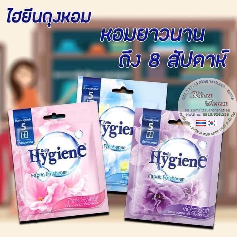 TÚI THƠM NƯỚC HOA HYGIENE CHUẨN THÁI LAN
