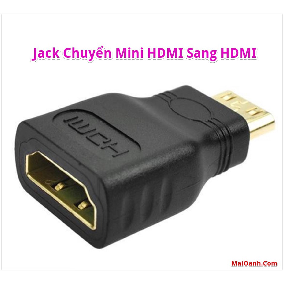 Giắc Chuyển Mini HDMI sang HDMI (1080P)