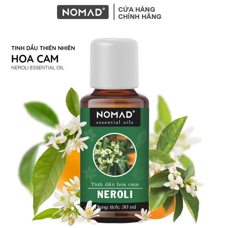 Tinh Dầu Thiên Nhiên Hoa Cam Nomad Neroli Essential Oil 10ml