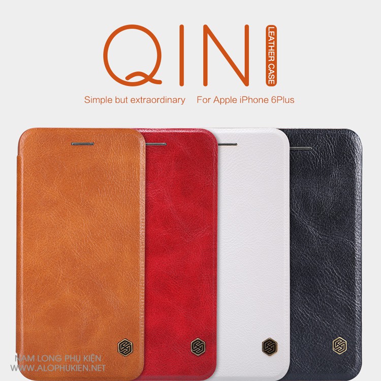 Bao da Nillkin QIN cho iPhone 6 Plus/ 6S Plus Chính Hãng