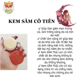 COMBO 5 GÓI KEM SÂM CÔ TIÊN THÁI LAN