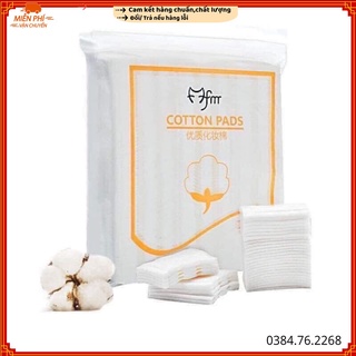Bông tẩy trang Tinh Dầu Xanh 222 miếng 3 lớp cotton Pads BTT222 (doza_store)