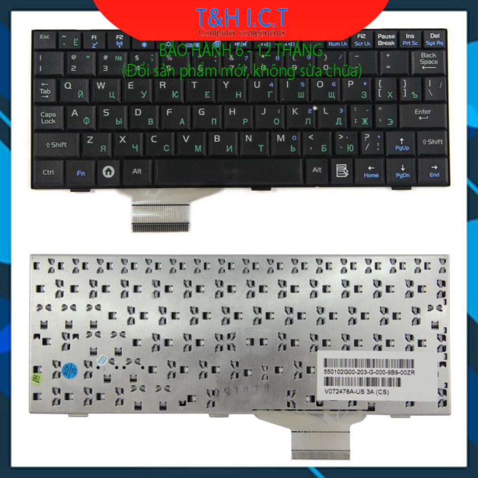 Bàn phím laptop Asus EPC Eee PC 700 701 900 901 2G 4G 8G – 700  - BH 6-12T