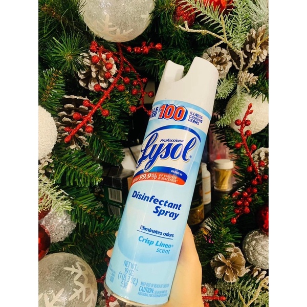 [U.S.A] Xịt Diệt Khuẩn Lysol Mùi Hương Dễ Chịu Không Gây Khó Chịu Cho Người Dùng