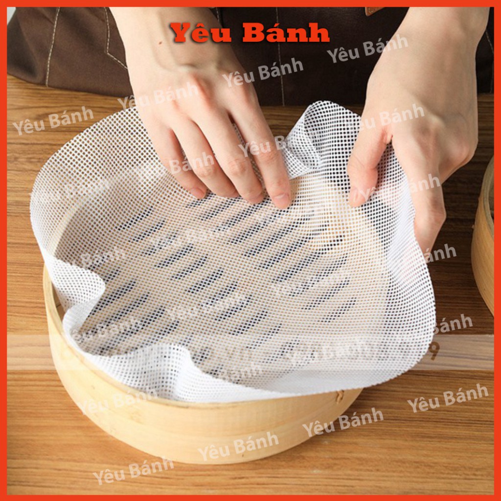 [Free Ship] Miếng silicone hấp bánh bao - yeubanh.vn