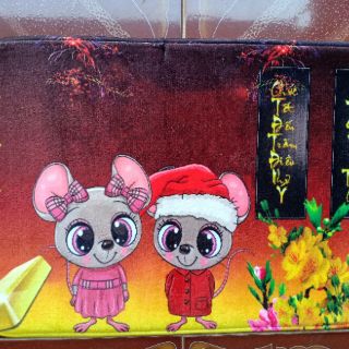 Combo 3 thảm chân 3d