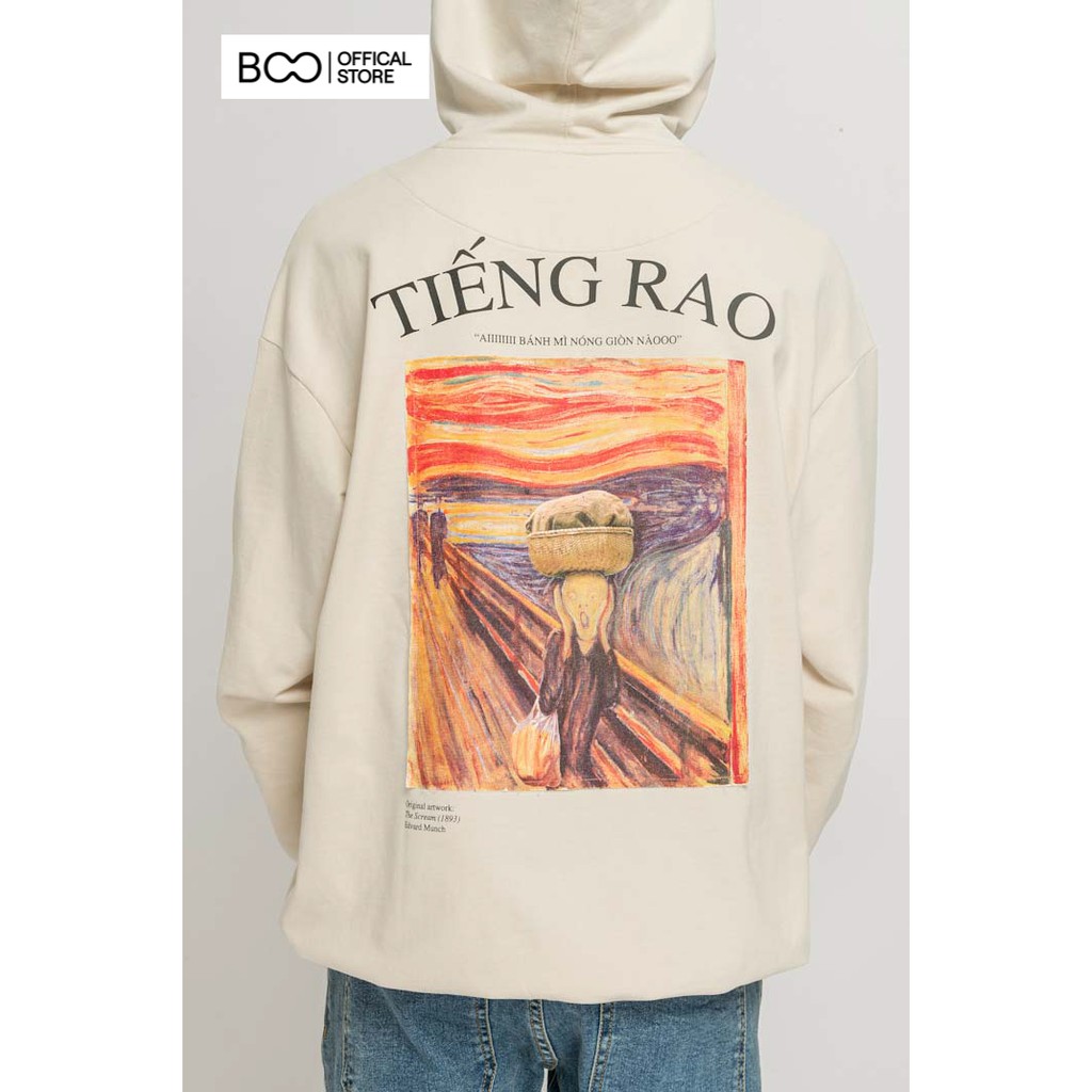 Áo hoodie nam BOO nỉ có mũ, in LOCAL HOODIE L TIẾNG RAO Boo | BigBuy360 - bigbuy360.vn