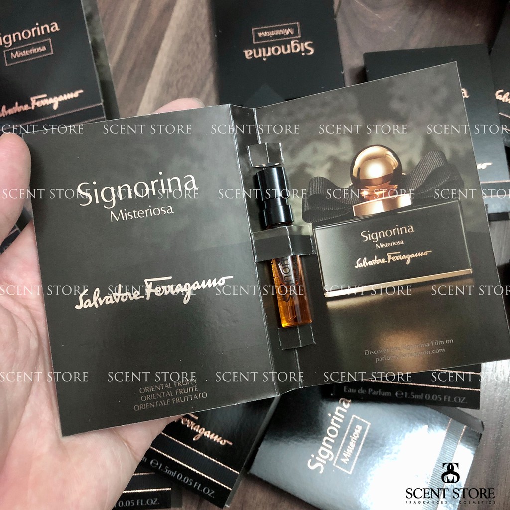 Scentstorevn - Vial chính hãng nước hoa Salvatore Ferragamo Signorina Misteriosa [1.5ml]