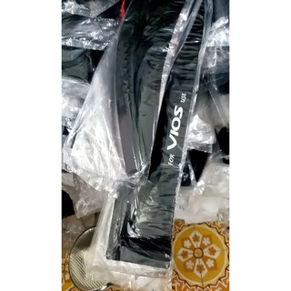 Bộ vè che mưa đen vios form 2003 đến 2013