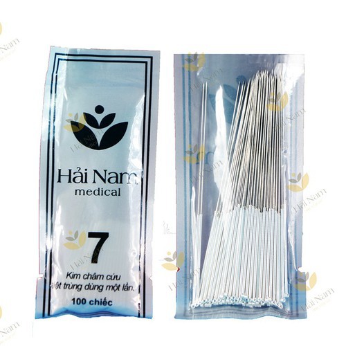 Kim châm cứu hải nam các sai gói 100 kim