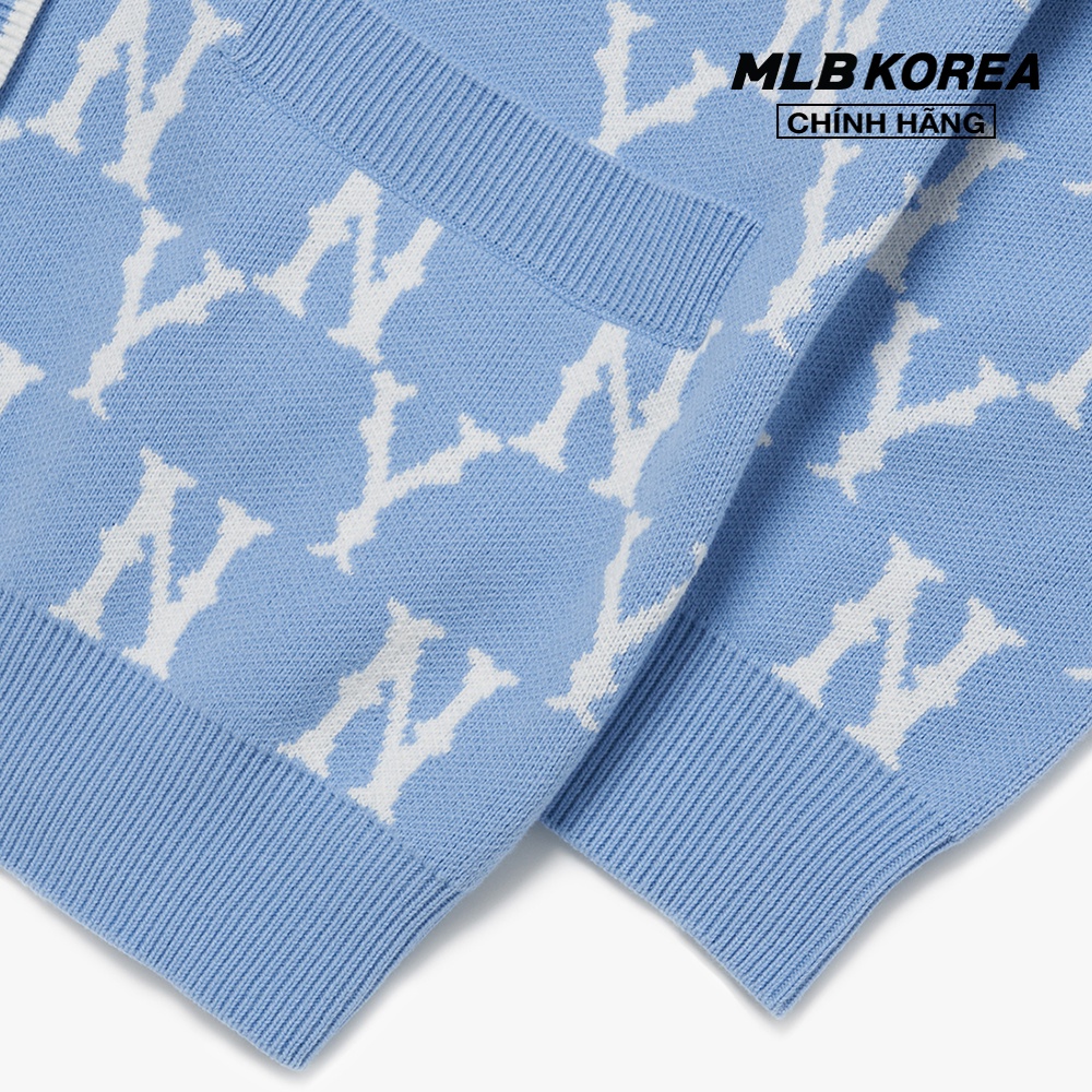 MLB - Áo khoác cardigan phom suông cổ V Monogram 3AKCM0121-50BLL