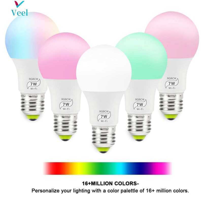 Bóng Đèn Led Đổi Màu Thông Minh Kết Nối Wifi