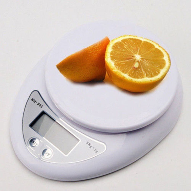 Cân bưu điện kỹ thuật số 5Kg/1G hỗ trợ cân thực phẩm ăn kiêng cân bằng trọng lượng cho nhà bếp