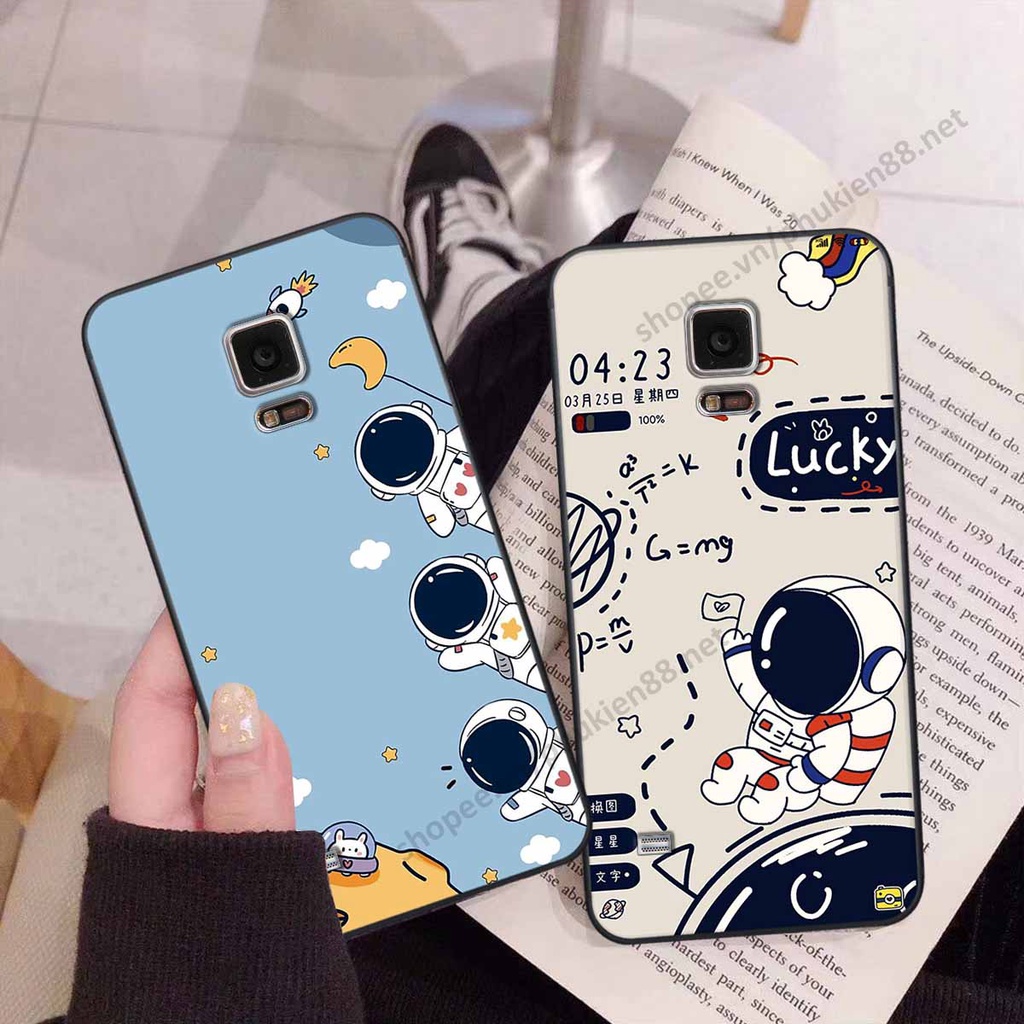 Ốp lưng Samsung Note 4 / Note 5 hình phi hành gia, roro jump, điện tử dễ thương - Giá rẻ tốt nhất