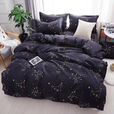 Ga giường ZingZingMart chất liệu poly cotton kích thước chuẩn đẹp