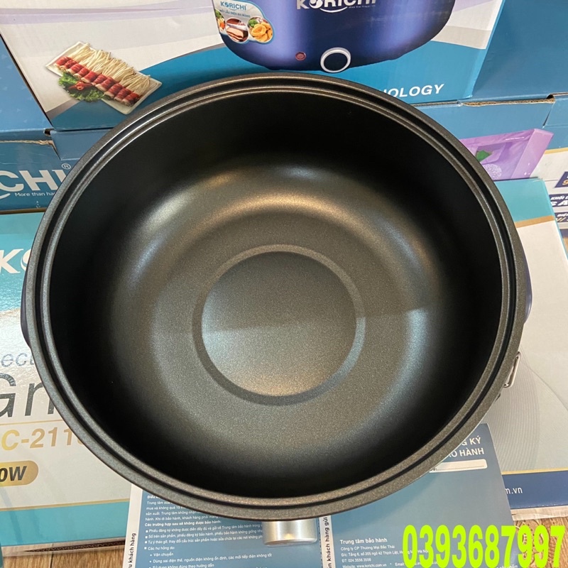 ❤️LẨU ĐIỆN ĐA NĂNG KORICHI KRC-3552 DUNG TÍCH 5L, LÒNG SÂU