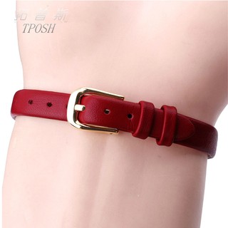 Đồng Hồ Đeo Tay Dây Da Mỏng 6/8/10mm