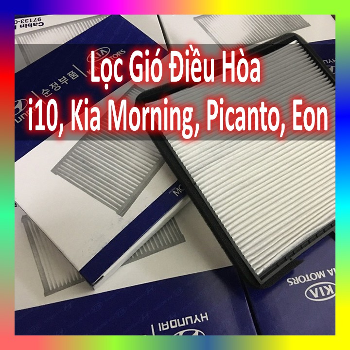 Lọc Gió Điều Hòa Xe Huyndai I10, Kia Morning, Kia Picanto, Hyundai Eon