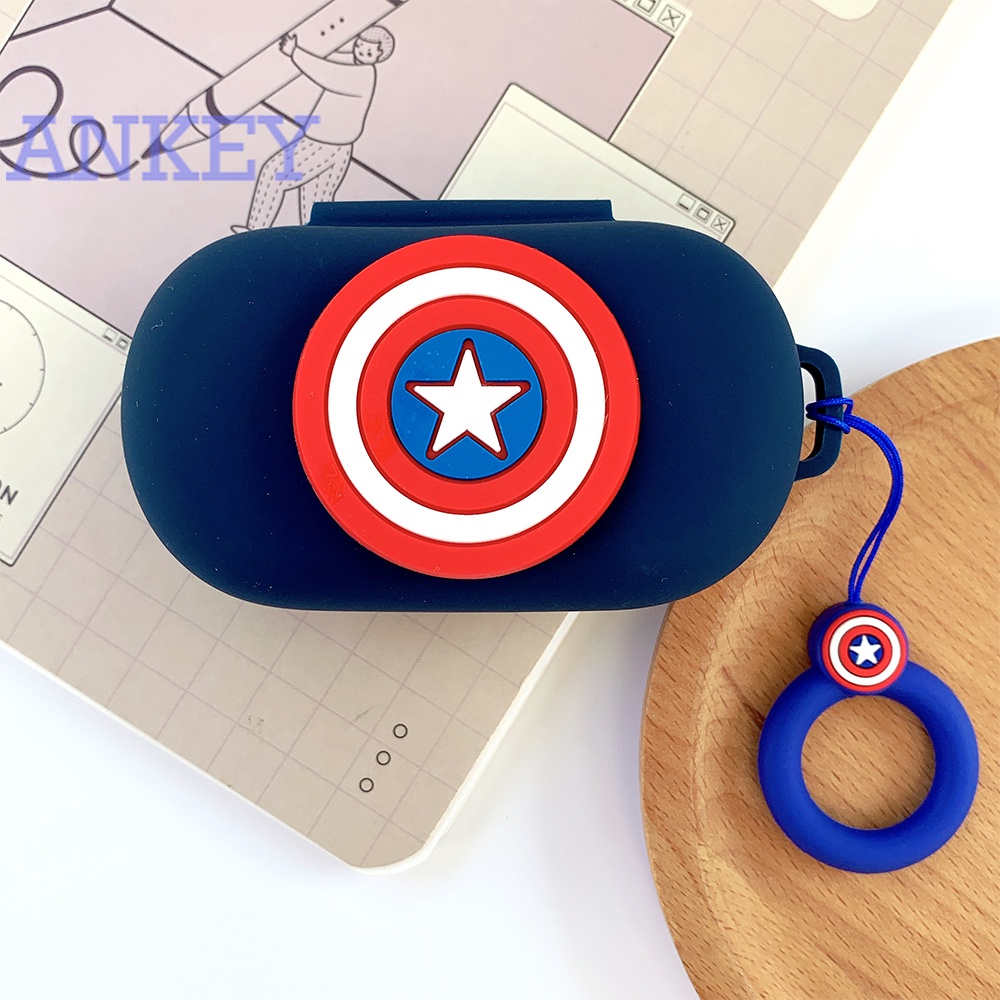 Bose QuietComfort Earbuds / Sport Earbuds Case Vỏ Bảo Vệ Hộp Sạc Tai Nghe Không Dây Bằng Silicon Họa Tiết Hoạt Hình Dễ Thương Cho