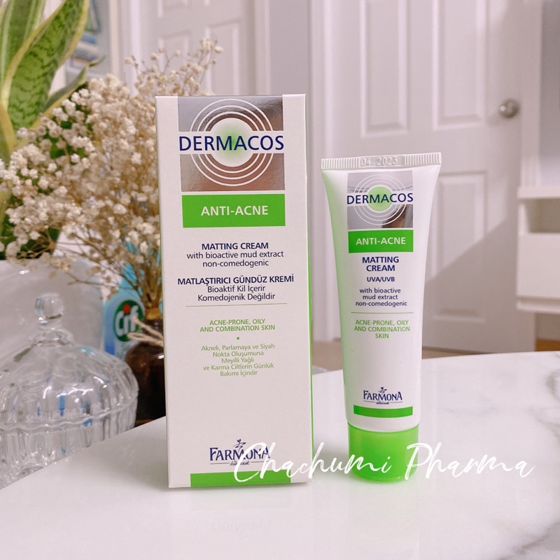Sửa rửa mặt giảm viêm, giảm nhờn da Dermacos anti acne deep cleansing gel farmona 150ml