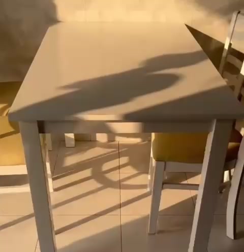 Bàn ăn 4 ghế gỗ cau su tự nhiên, bàn ăn cơm màu trắng nệm da simili - Nội Thất Ngọc Mai | BigBuy360 - bigbuy360.vn