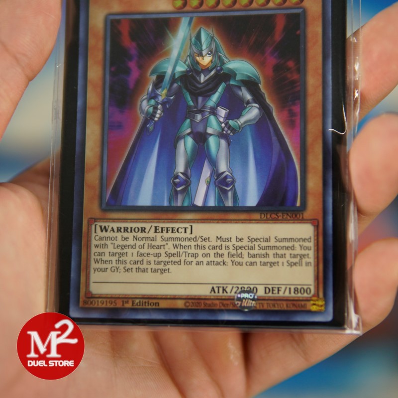 Lá bài Yugioh DLCS-EN001B Legendary Knight Timaeus – Ultra Rare BLUE - Đóng gói theo tiêu chuẩn M2SCCQ-Lite